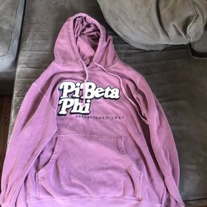 Pi Beta Phi Pink Sweatshirt